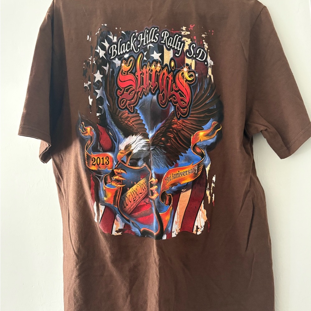 Brown Graphic Men's Tee